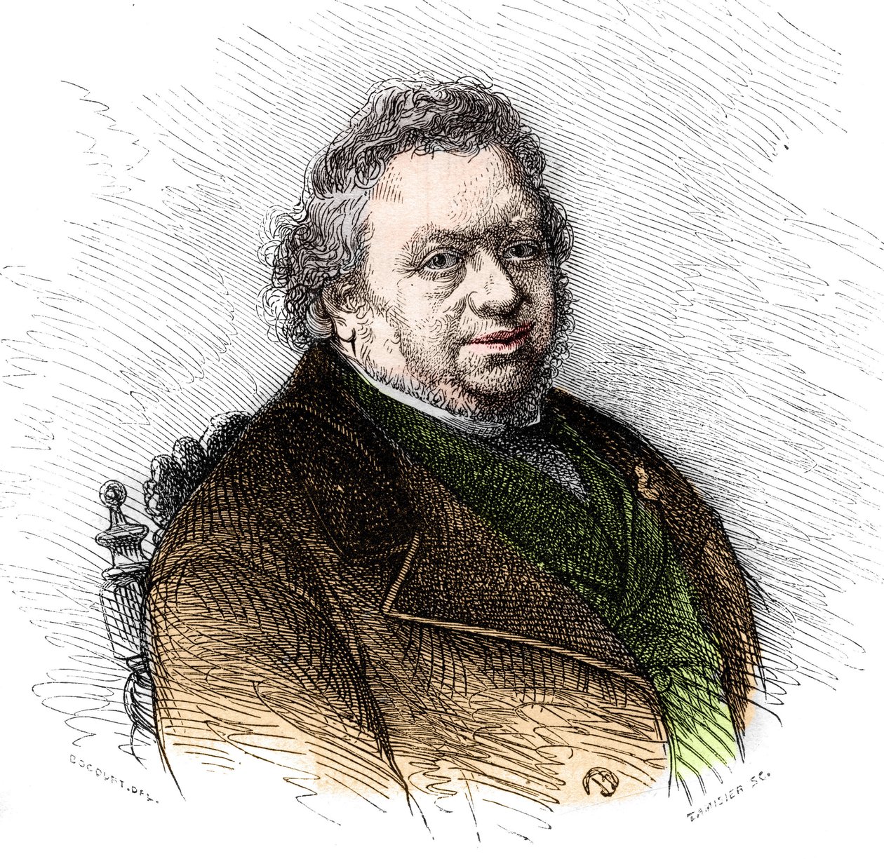 Porträt von Saintine (Xavier Boniface de Saintine) von French School