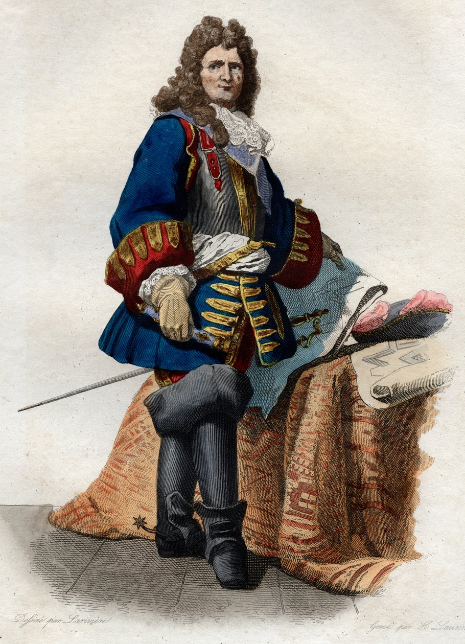 Porträt von Sébastien Le Prestre, Marquis de Vauban (1633-1707), Marschall von Frankreich von French School