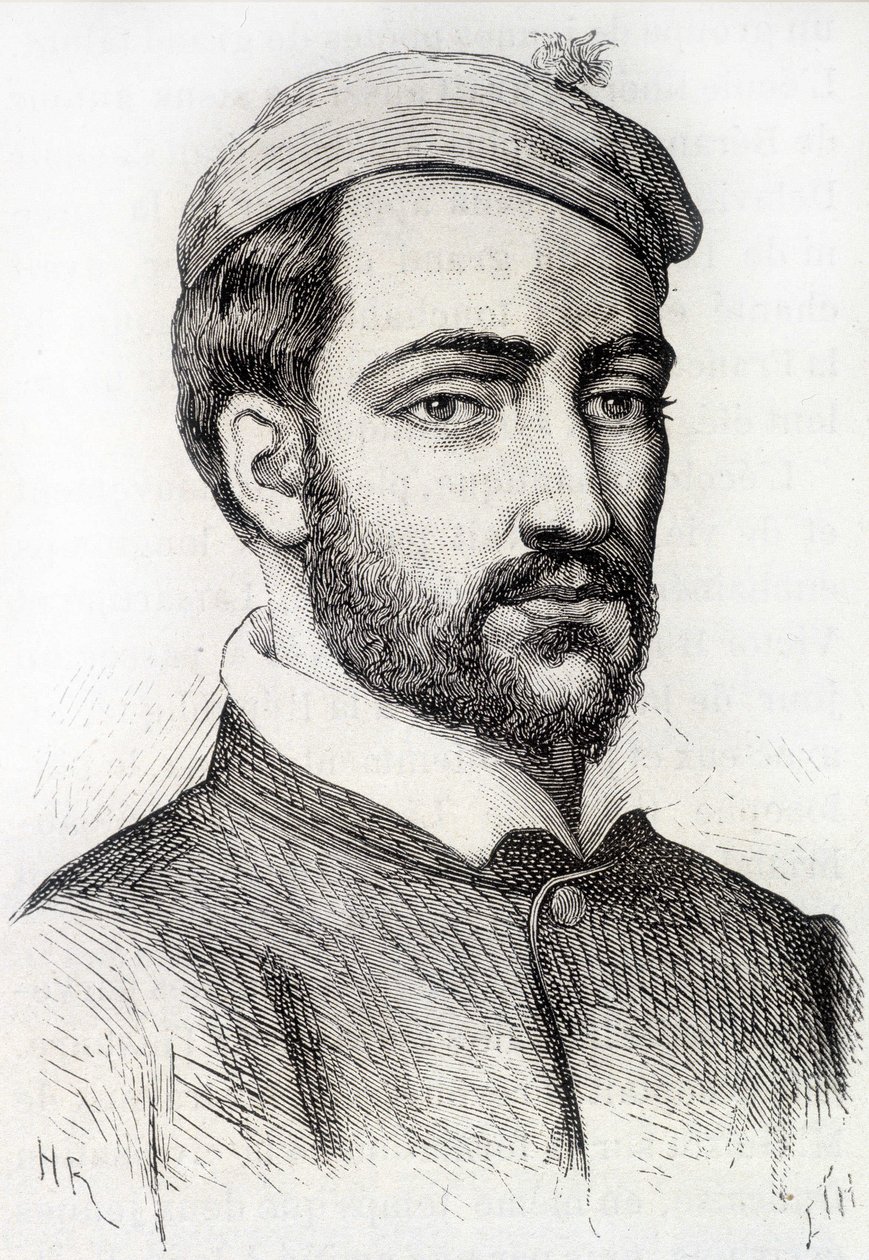 Porträt von Théodore Géricault, französischer Maler (1791 - 1824) - in „L
