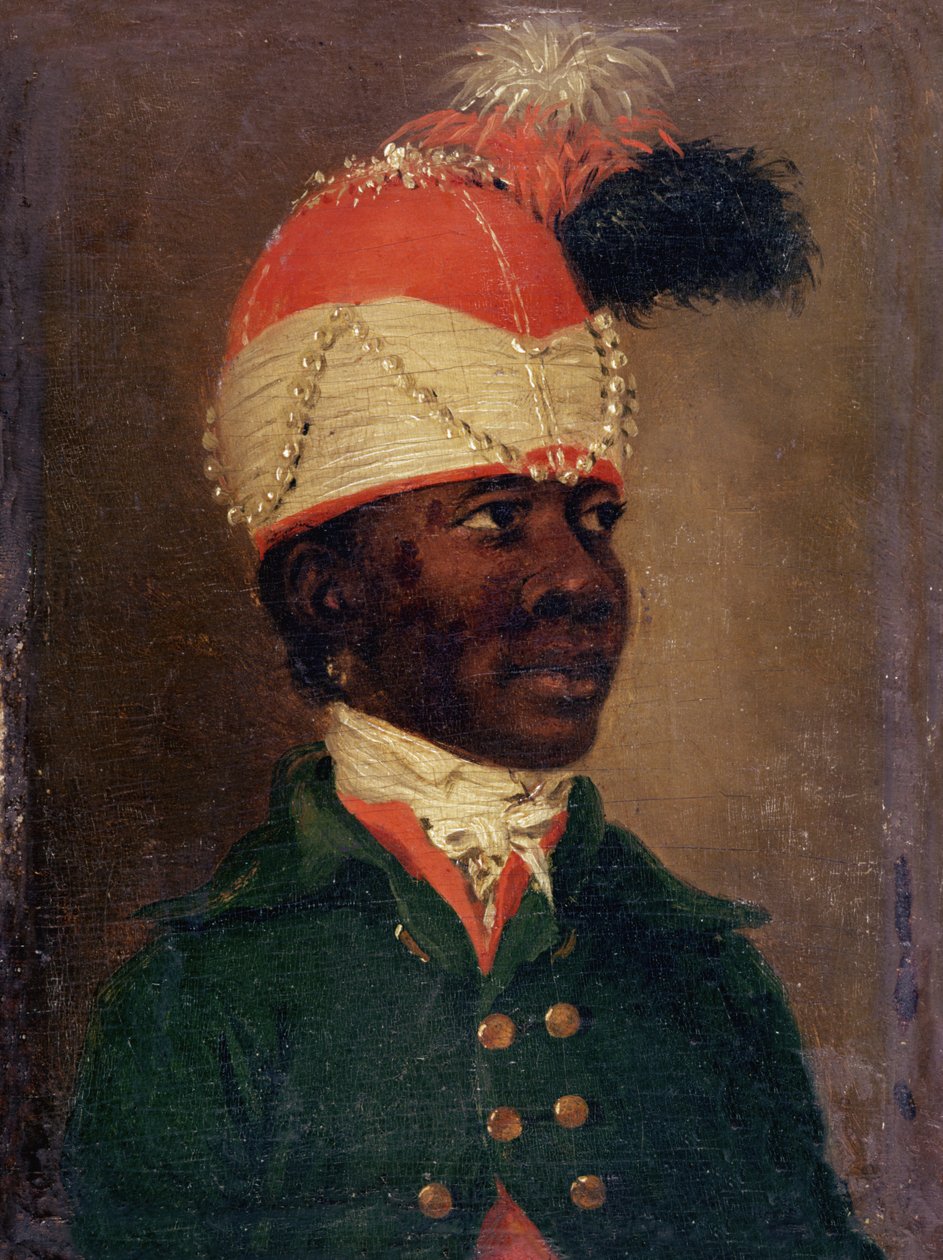 Porträt von Zamor von French School