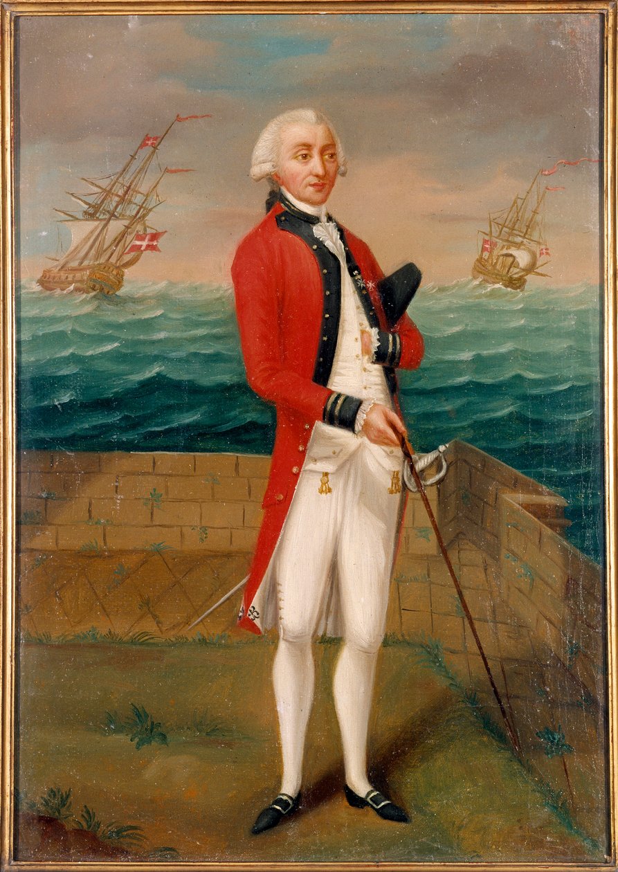 Porträt des Ritters von Favray von French School