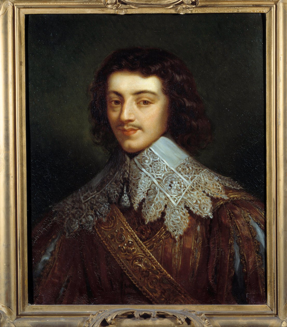 Porträt des Marquis de Cinq Mars (Henri Coiffier de Ruze) von French School