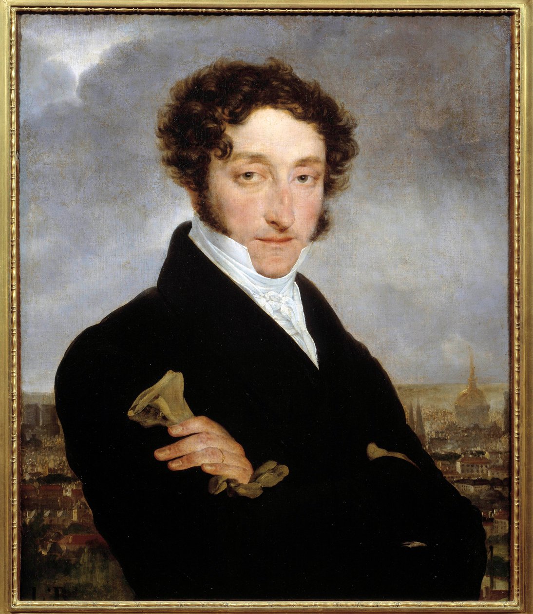 Vermutetes Porträt des Schriftstellers Charles Nodier von French School