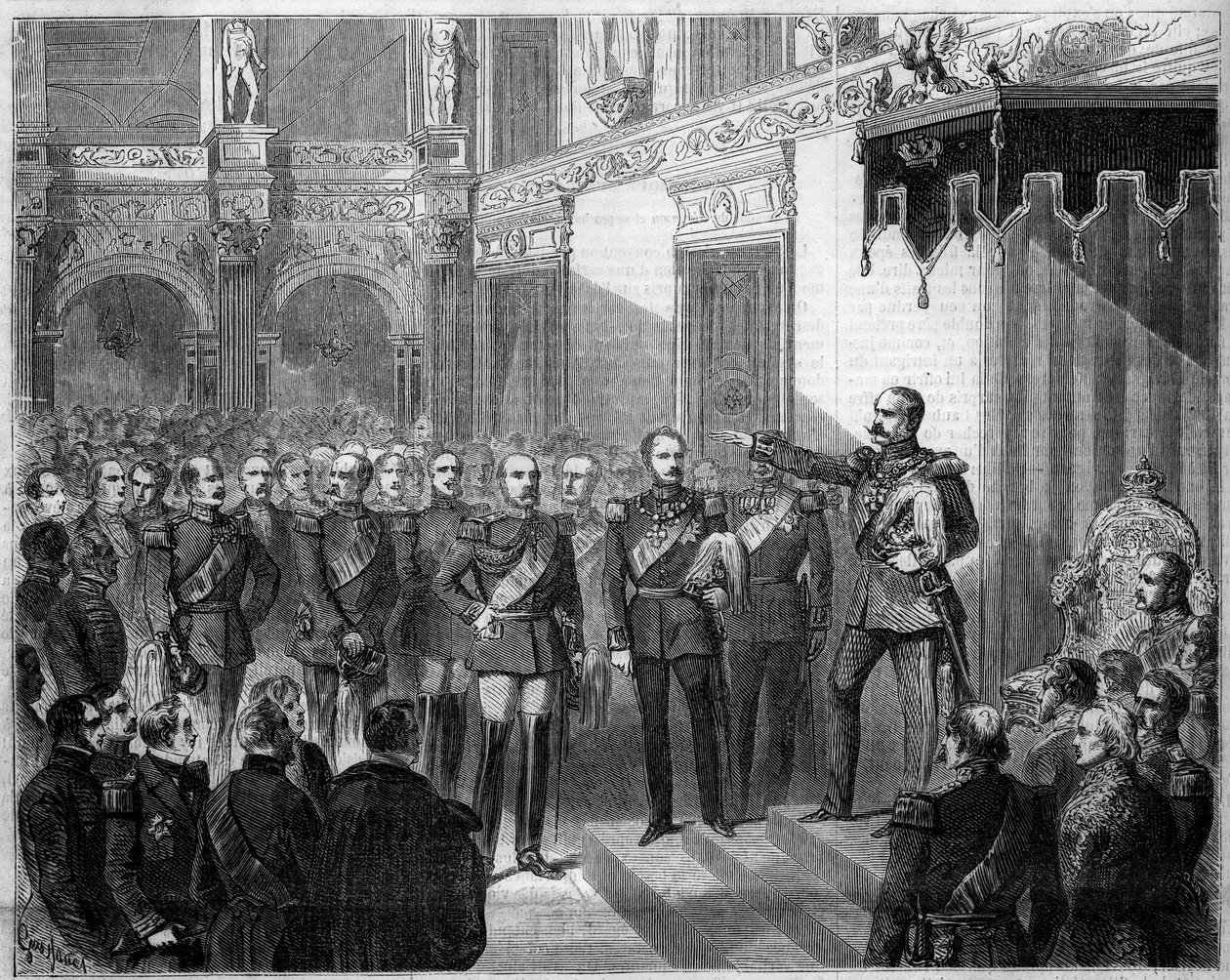 Prinz Friedrich Wilhelm Ludwig (später Wilhelm I., König von Preußen und Kaiser von Deutschland) von French School