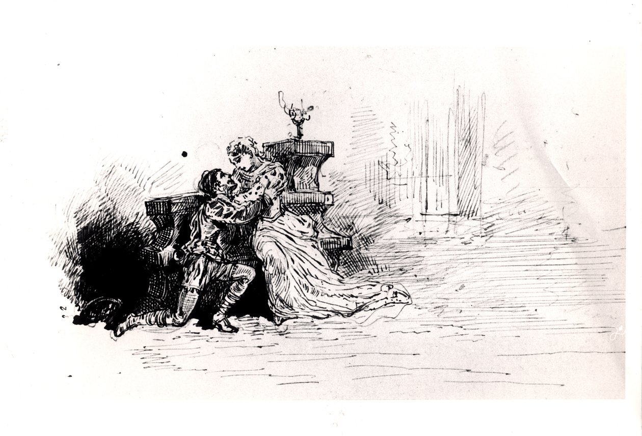 Produktionsheft für Ruy Blas (1838) von Victor Hugo, 1880 von French School