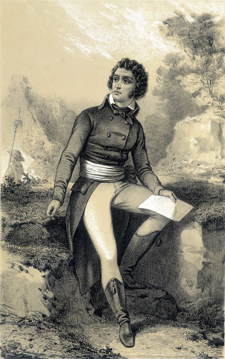 Puisaye - in „Galerie historique de la Revolution française“ von Albert Maurin von French School