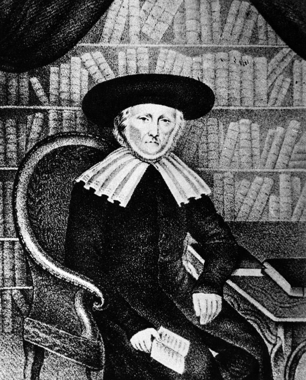 Rabbi Simon Cahn, Präsident des Konsistoriums von Colmar, Elsass, Frankreich von French School