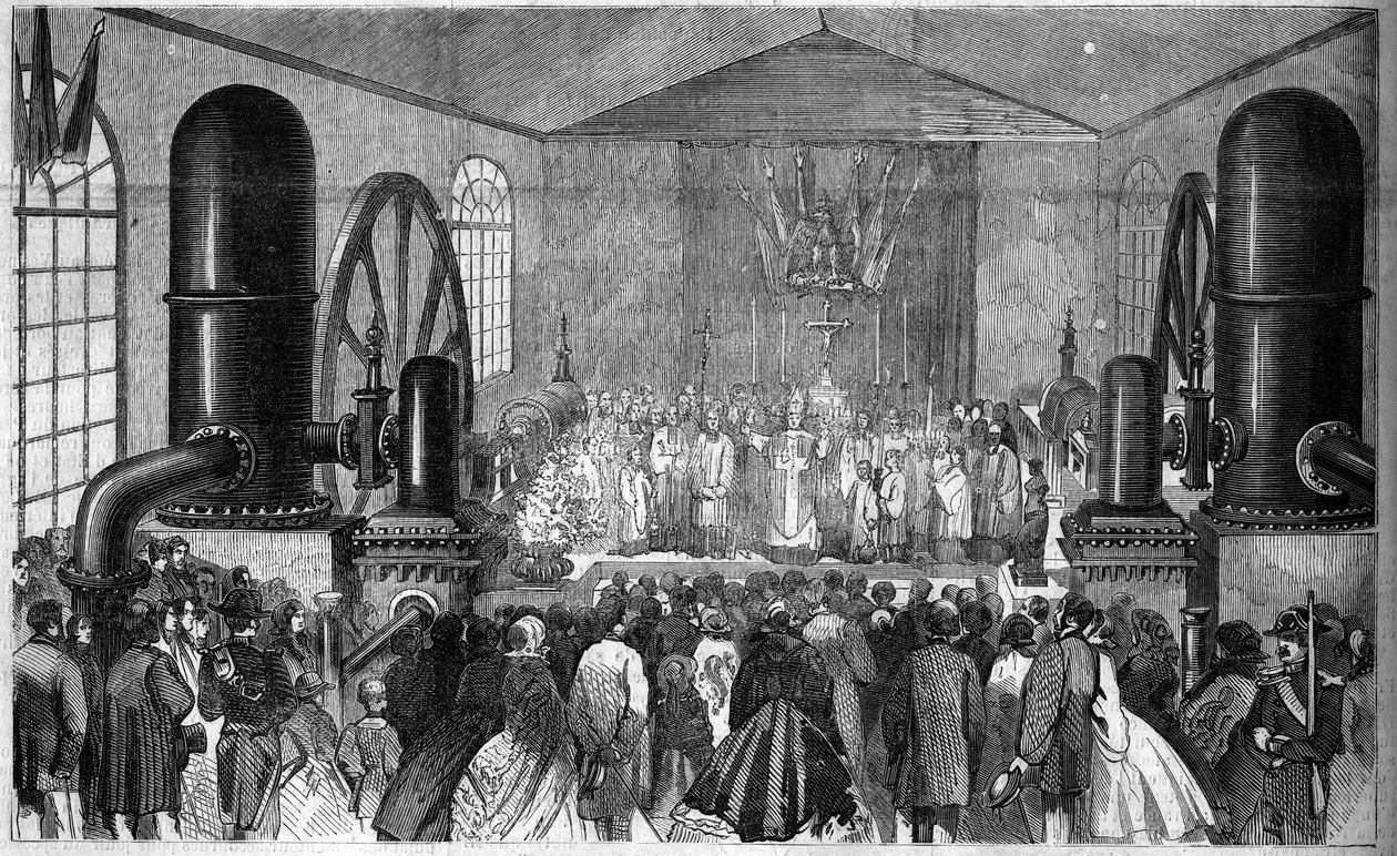 Religiöse Zeremonie, Frankreich von French School