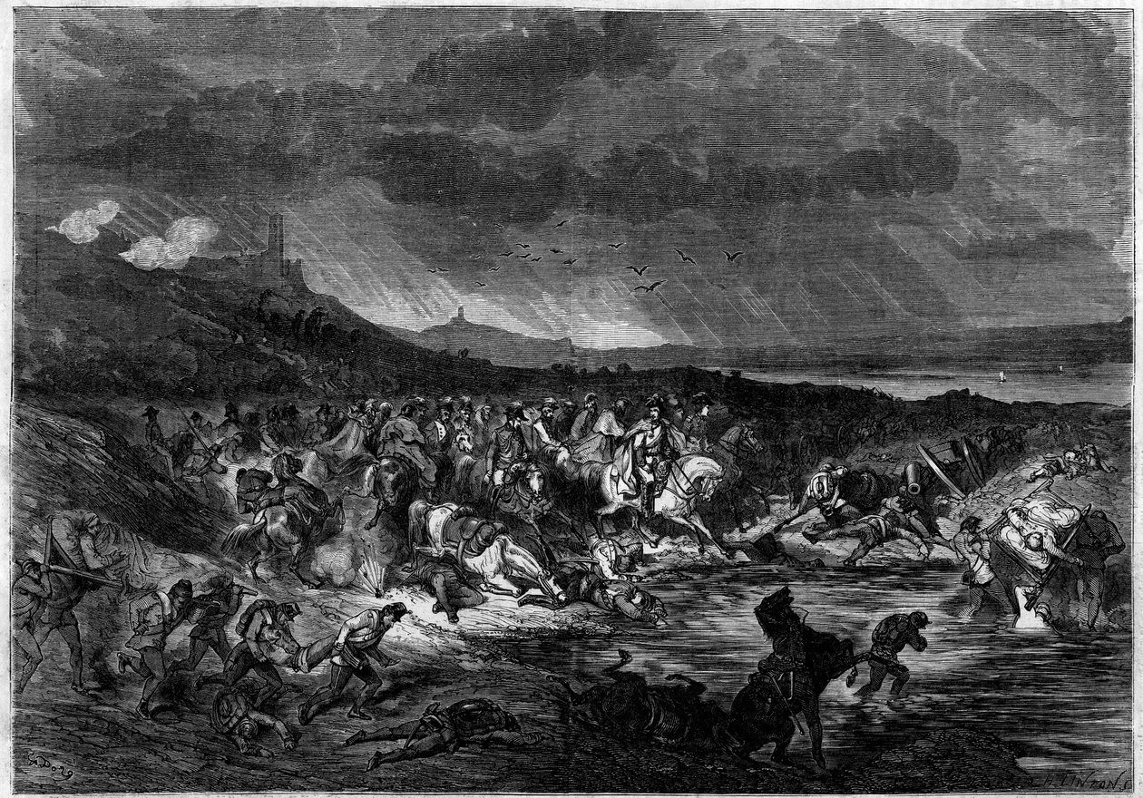 Risorgimento - Schlacht von Solferino - 24. Juni von French School