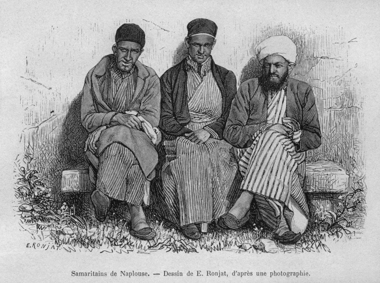 Samariter von Nablus, aus La Syrie d