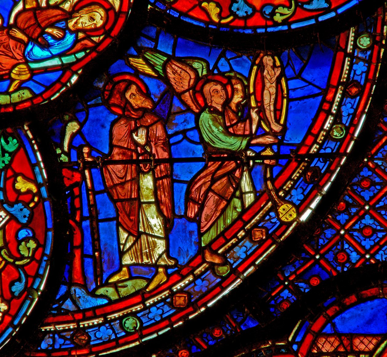 St. Antonius: beobachtet die Seele von St. Paulus Eremit, die aufsteigt von French School