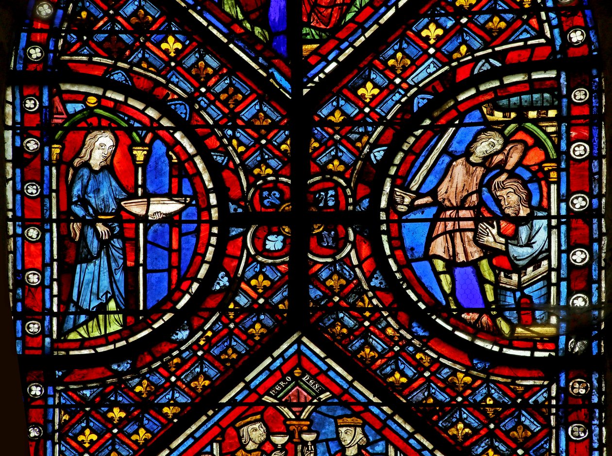 Die Hinrichtung von Johannes dem Täufer von French School