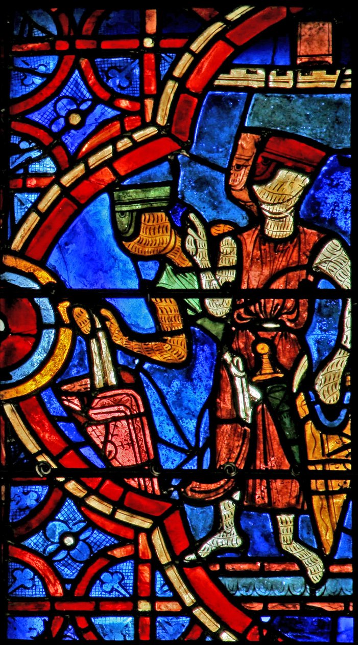 Die Mörder von Hl. Thomas Becket bereiten sich auf den Hinterhalt vor von French School