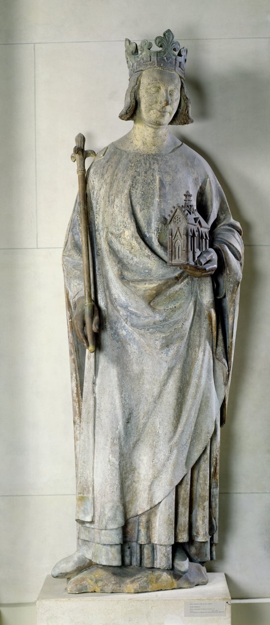 Statue von Karl V. (1338-80), König von Frankreich, 1365-80 von French School