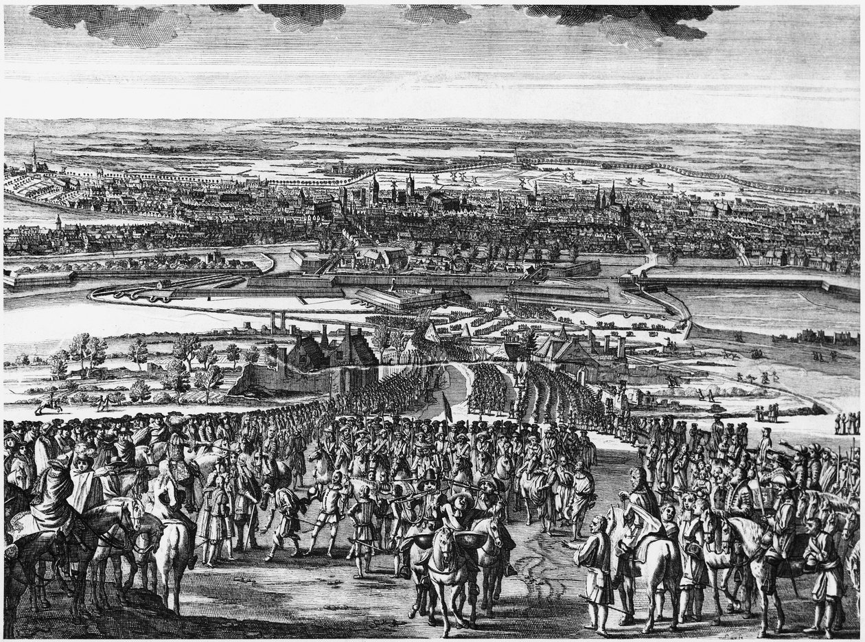 Übergabe der Stadt und Zitadelle von Gent, 1678 von French School