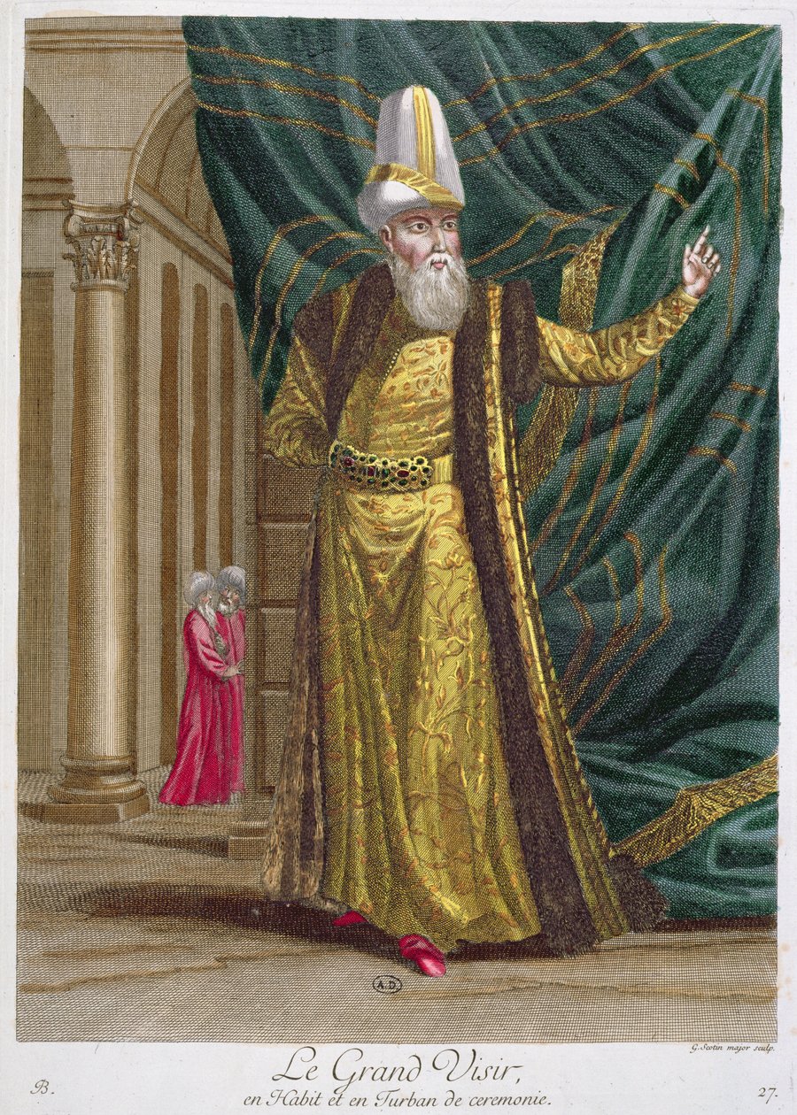 Der Großwesir, aus dem Recueil d