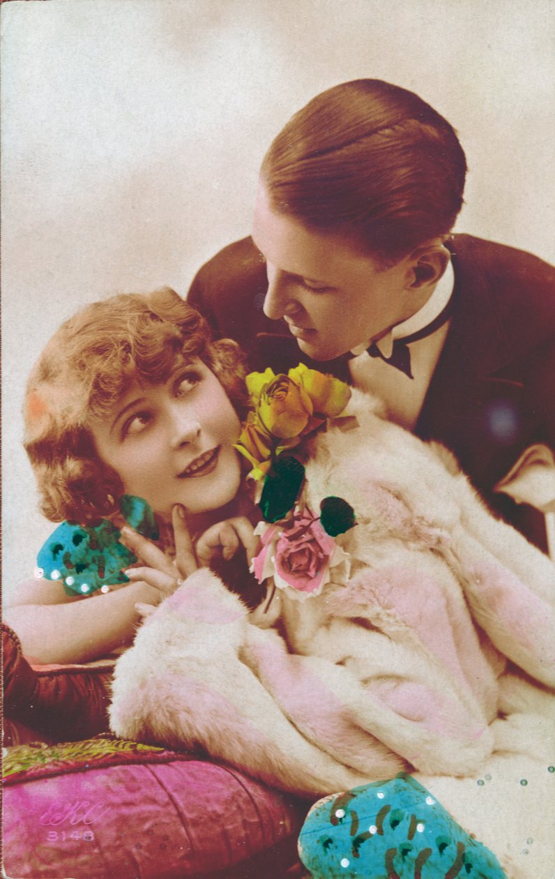 Die Liebenden, ca. 1930 von French School