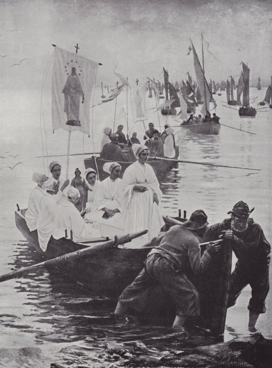 Die Vergebung der Heiligen Anna von French School