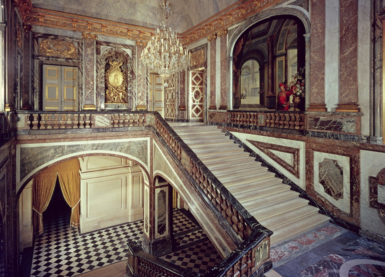 Die Treppe der Königin, ca. 1679 von French School