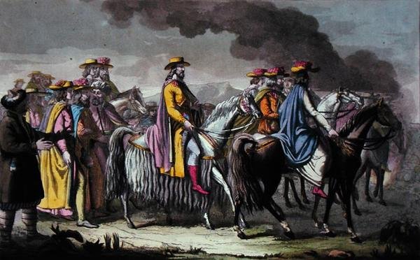 Der Regent von Tibet und seine Anhänger von French School