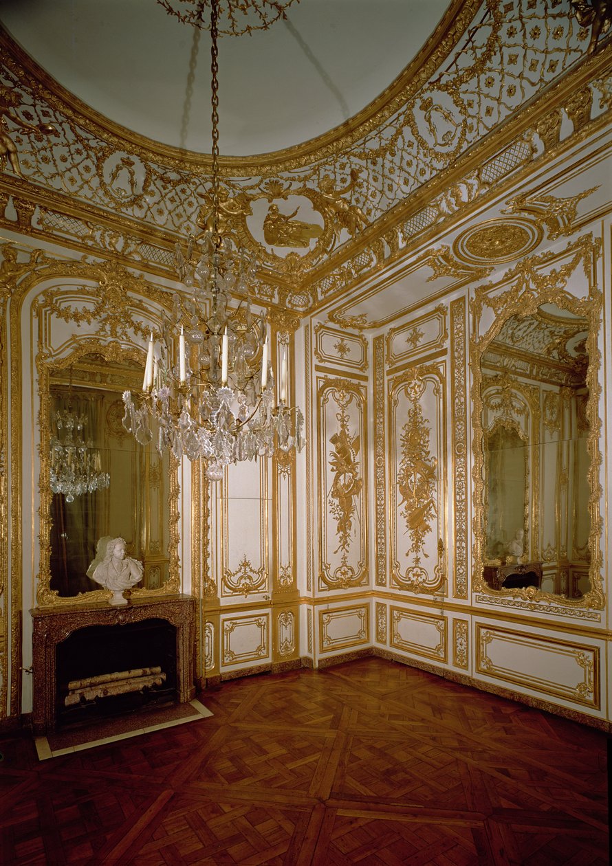 Der Salon de Musique (Musikzimmer) von Adelaide, Prinzessin von Orleans (1777-1847) von French School