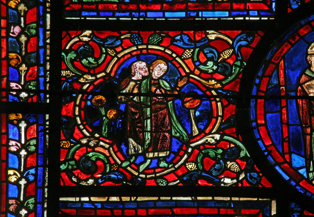 Das St. Martin Fenster: Dekorativ von French School