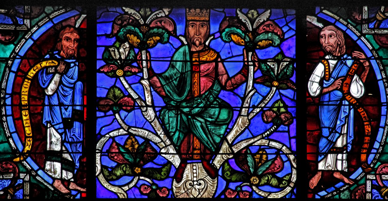 Der Baum Jesse: Samuel, ein Jesse-König, Amos von French School