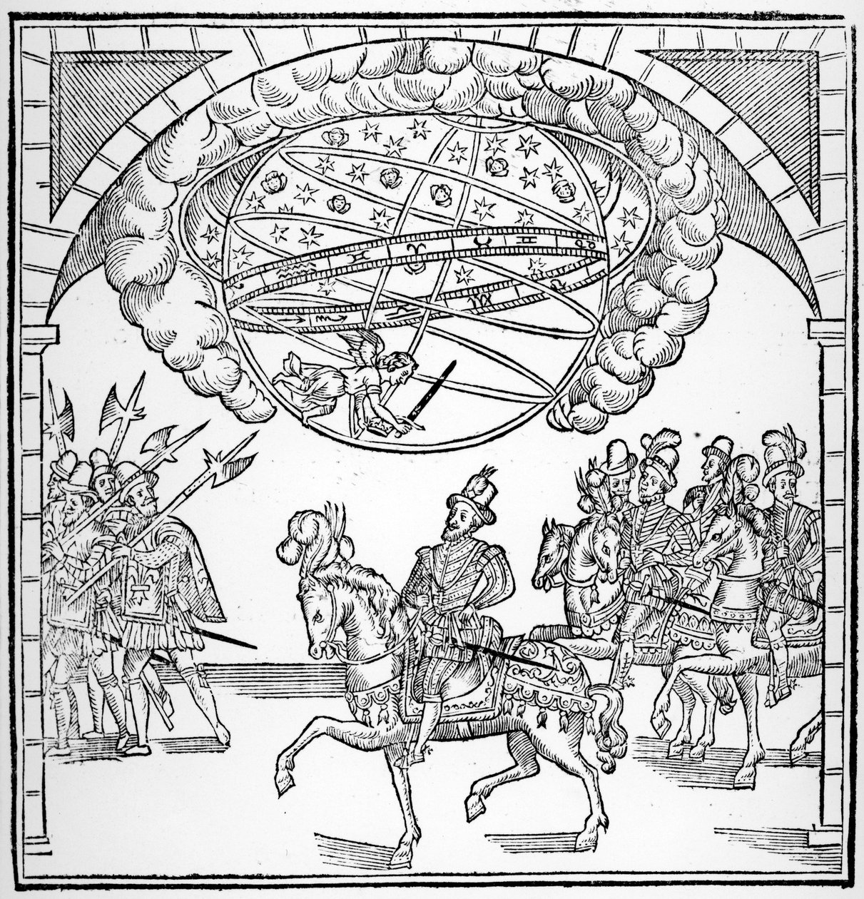 Der Einzug von Henri IV in Rouen, Illustration aus 