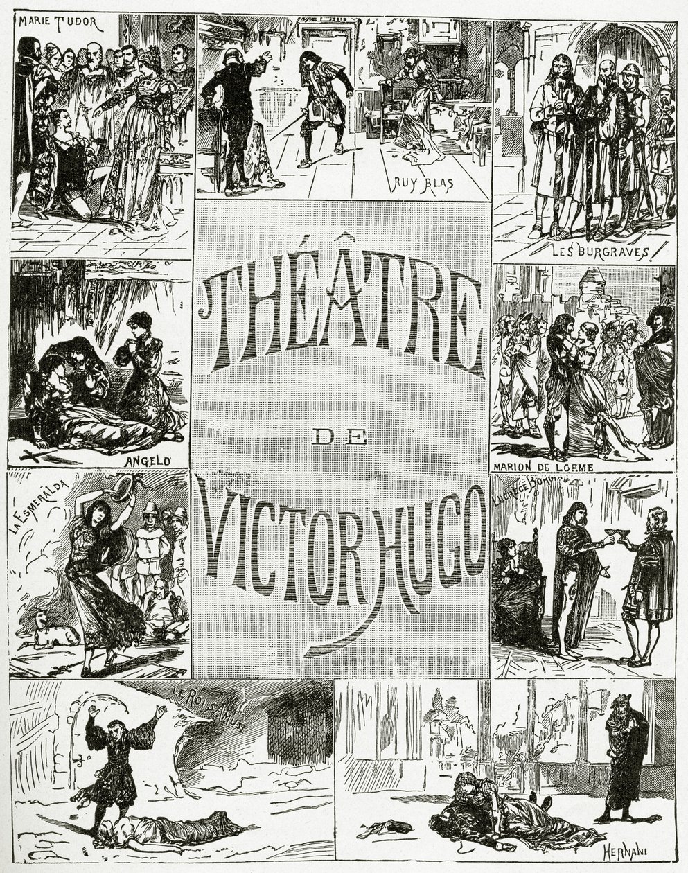 Theater von Victor Hugo von French School