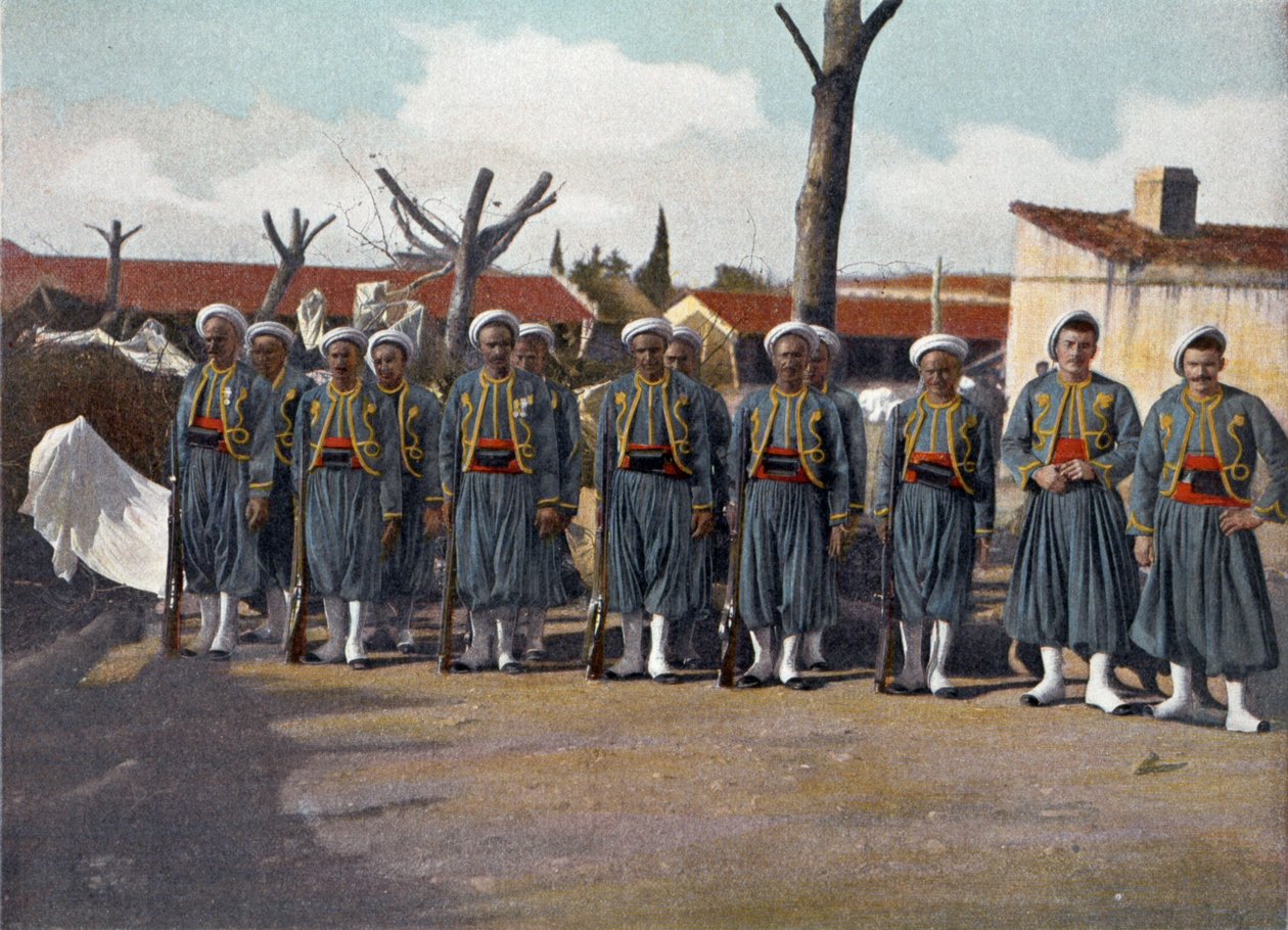 Schützen - im „Album militaire“ von French School