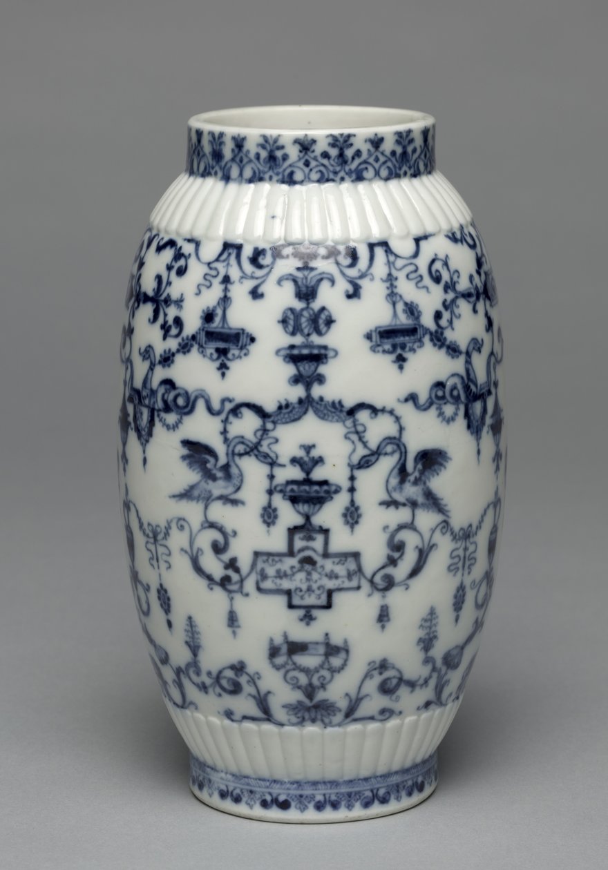 Vase, Saint Cloud Porzellanmanufaktur, ca. 1695-1700 von French School
