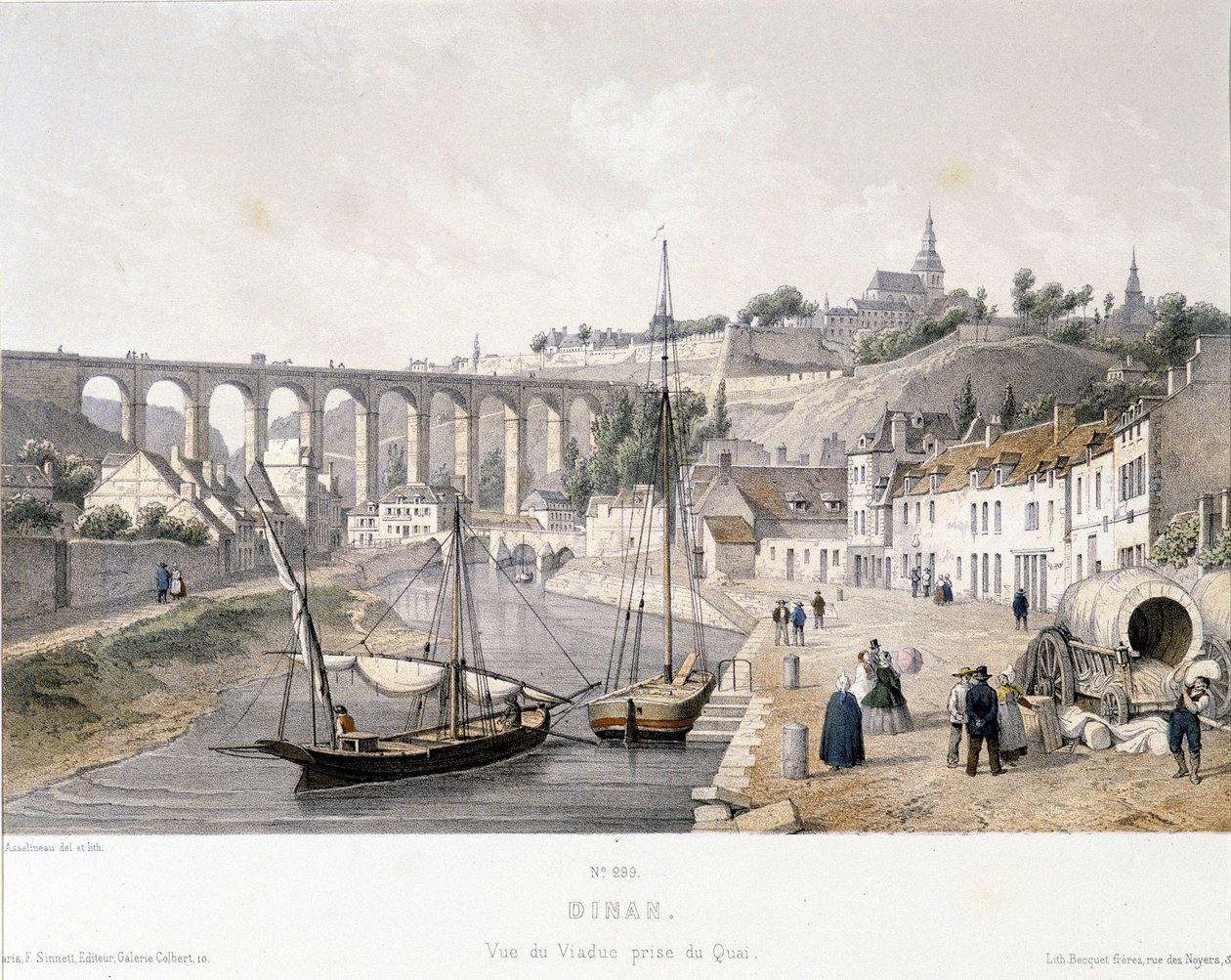 Ansicht des Dinan-Viadukts (Côtes-d