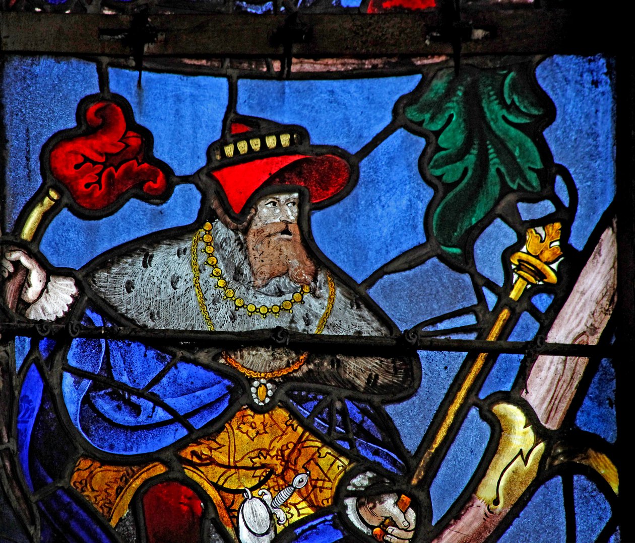 Fenster Ew, ein Prophet des Jessebaums von French School