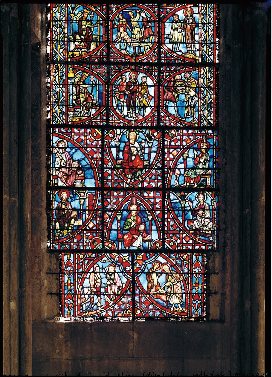 Fenster aus dem Chorumgang von French School