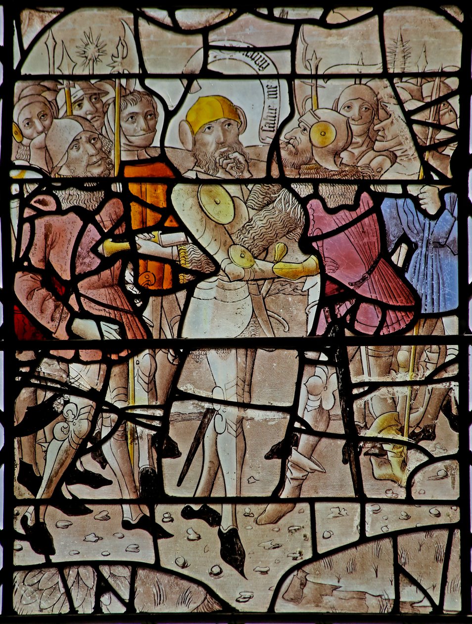 Fenster s2, Joab ermordet Amasa von French School