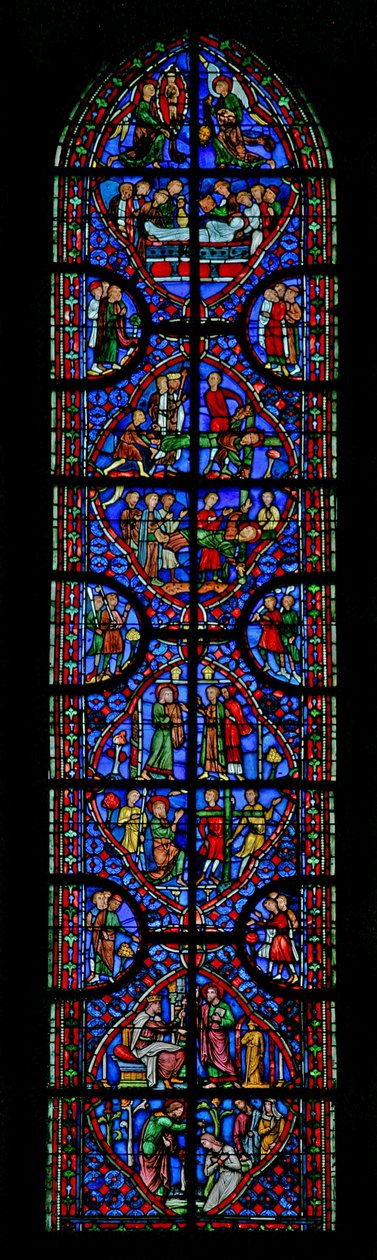 Fenster w11, Martyrium des St. Andreas von French School