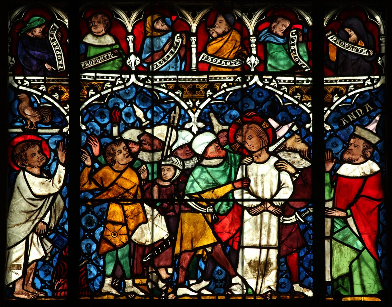 Die Verhaftung in Gethsemane von French School