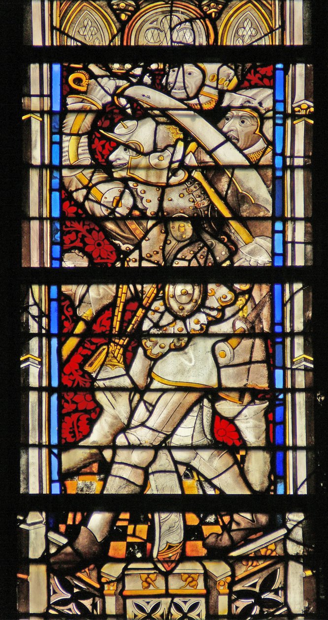 Fenster w214, Ritter töten St. Thomas Becket von French School