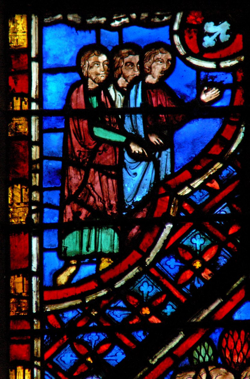 Die Israeliten am Felsen von Horeb von French School