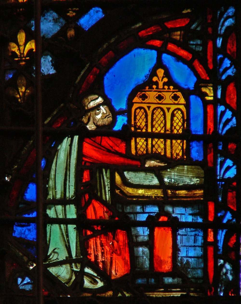 Moses präsentiert die Opfergaben der Fürsten von French School