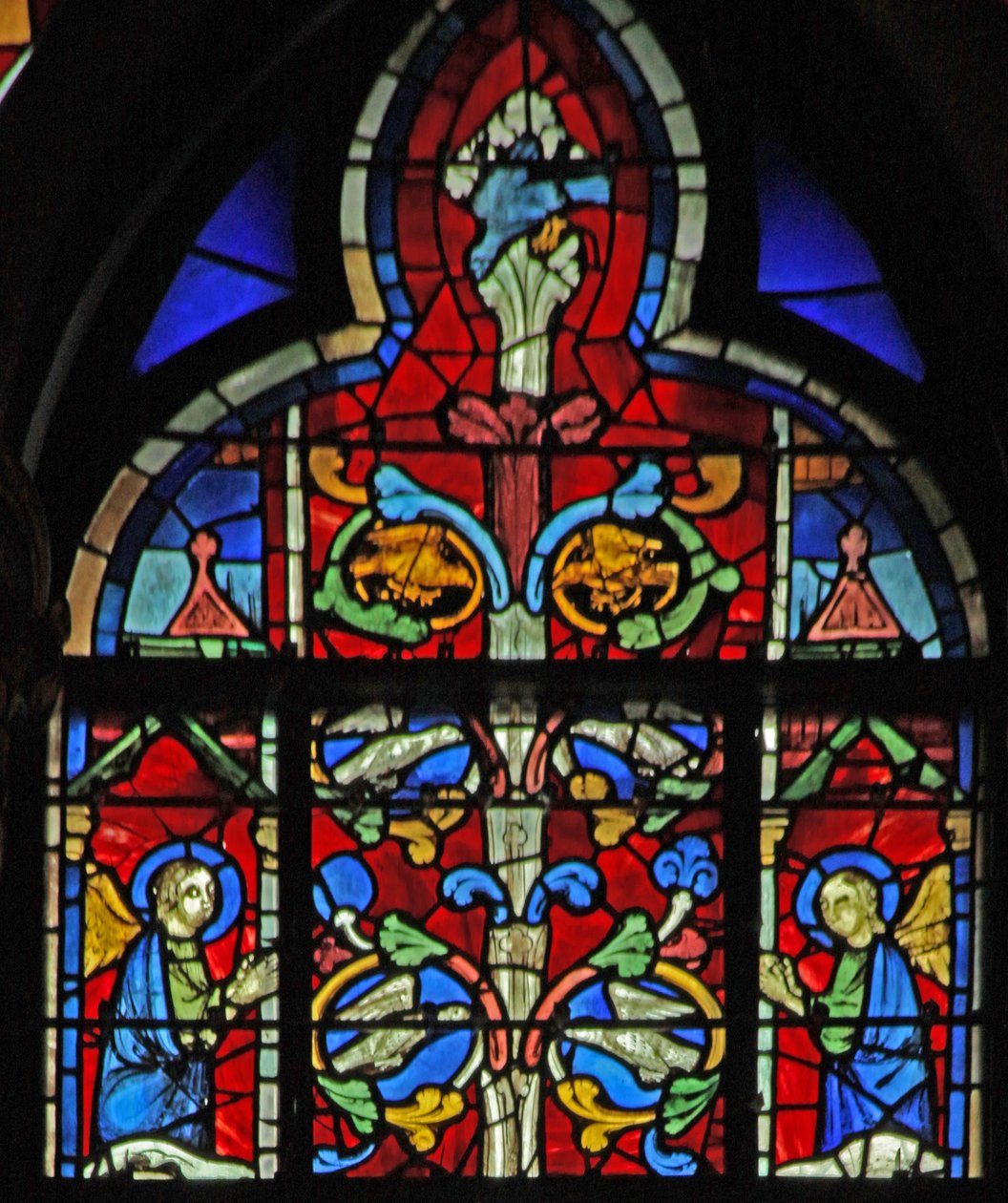 Tauben des Heiligen Geistes auf dem Baum Jesse von French School