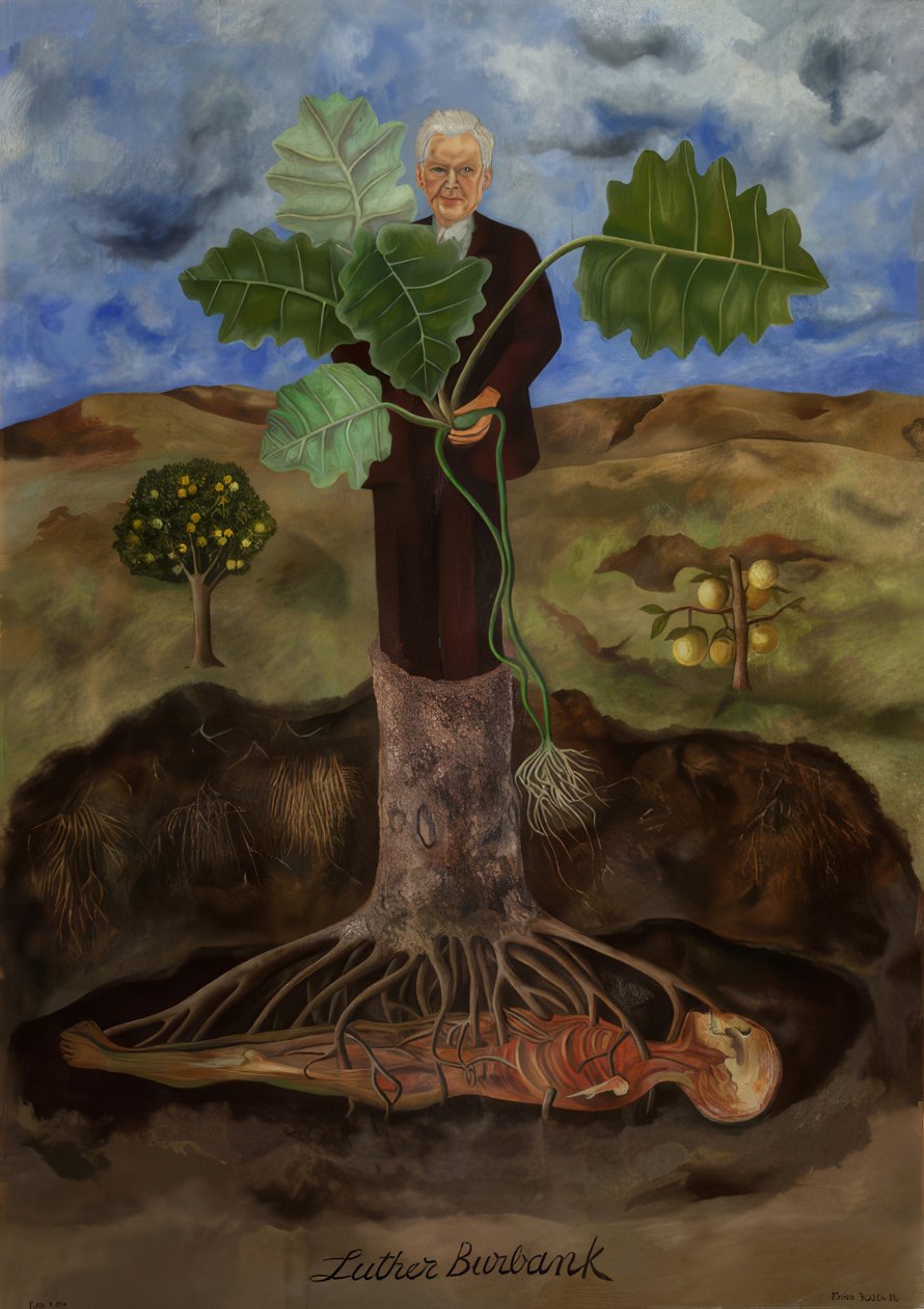 Porträt von Luther Burbank von Frida Kahlo