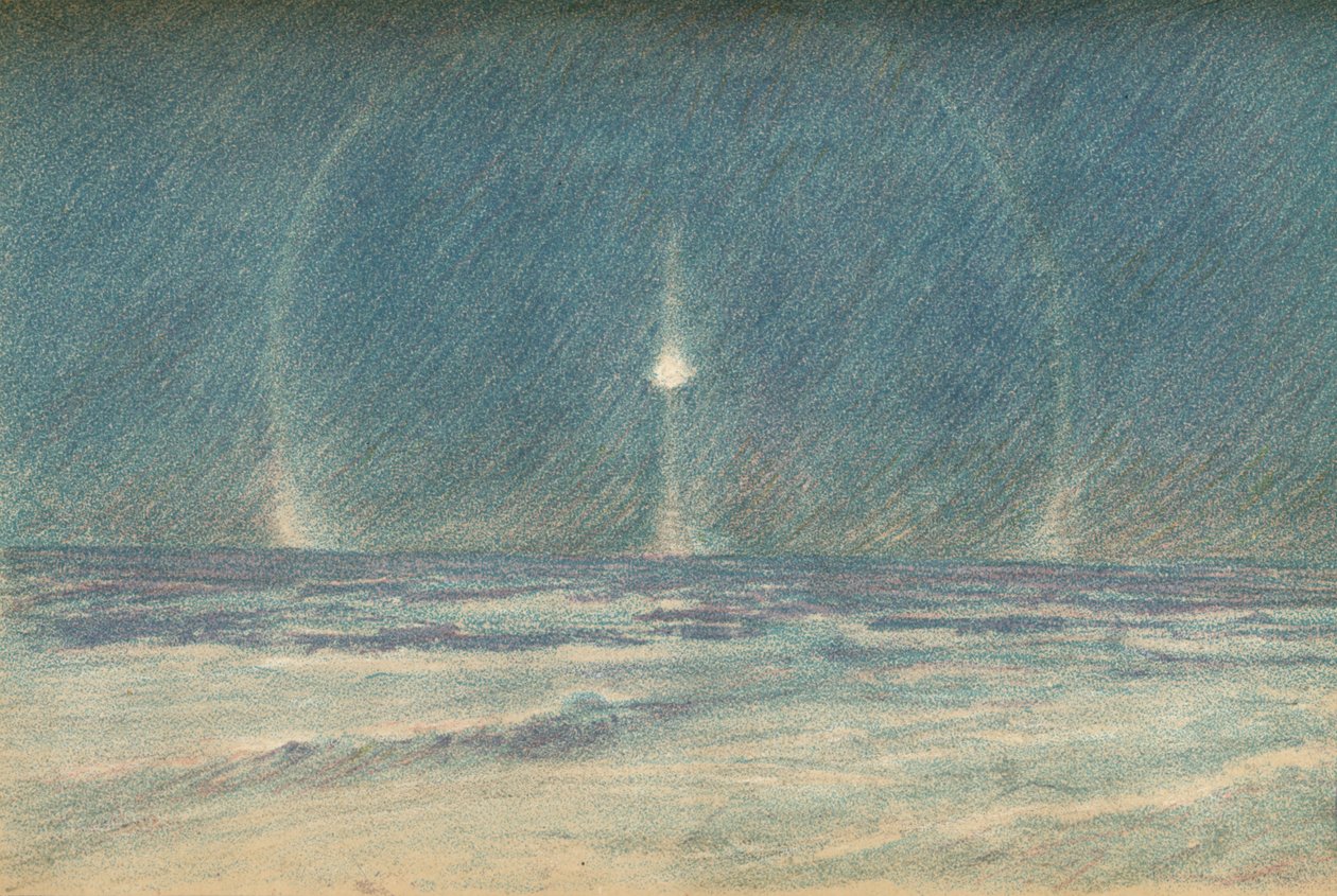 Lichtphänomene in der Polarnacht, 22. November 1893, 1897 von Fridtjof Nansen