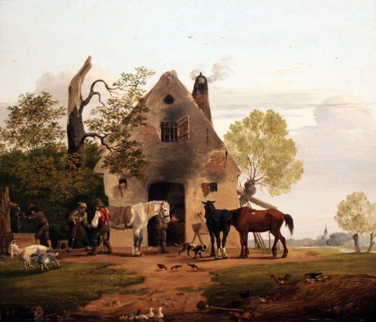 In der Schmiede von Friedrich Gauermann