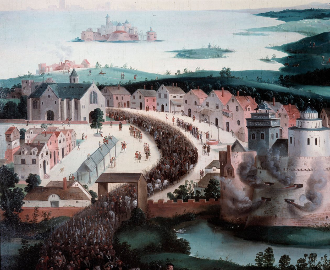 Interview von François I und Heinrich VIII im Camp du Drap d
