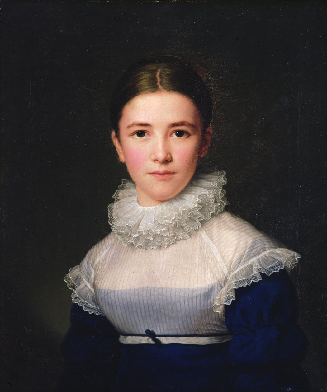 Porträt von Lina Groger, der Pflegetochter des Künstlers, 1815 von Friedrich Carl Groger