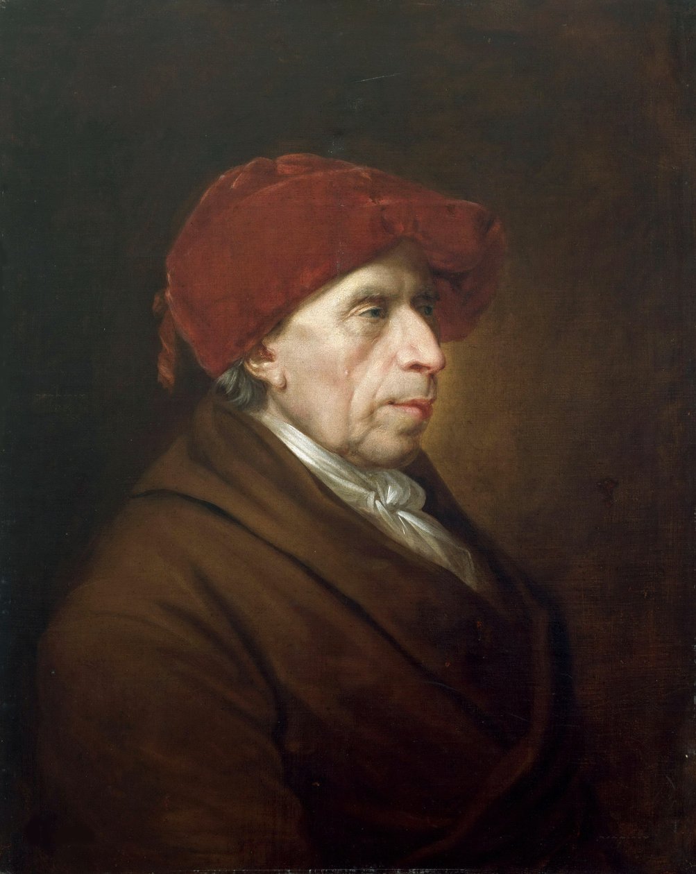 Porträt von David Friedländer 1750-1834, um 1815 von Friedrich Georg Weitsch