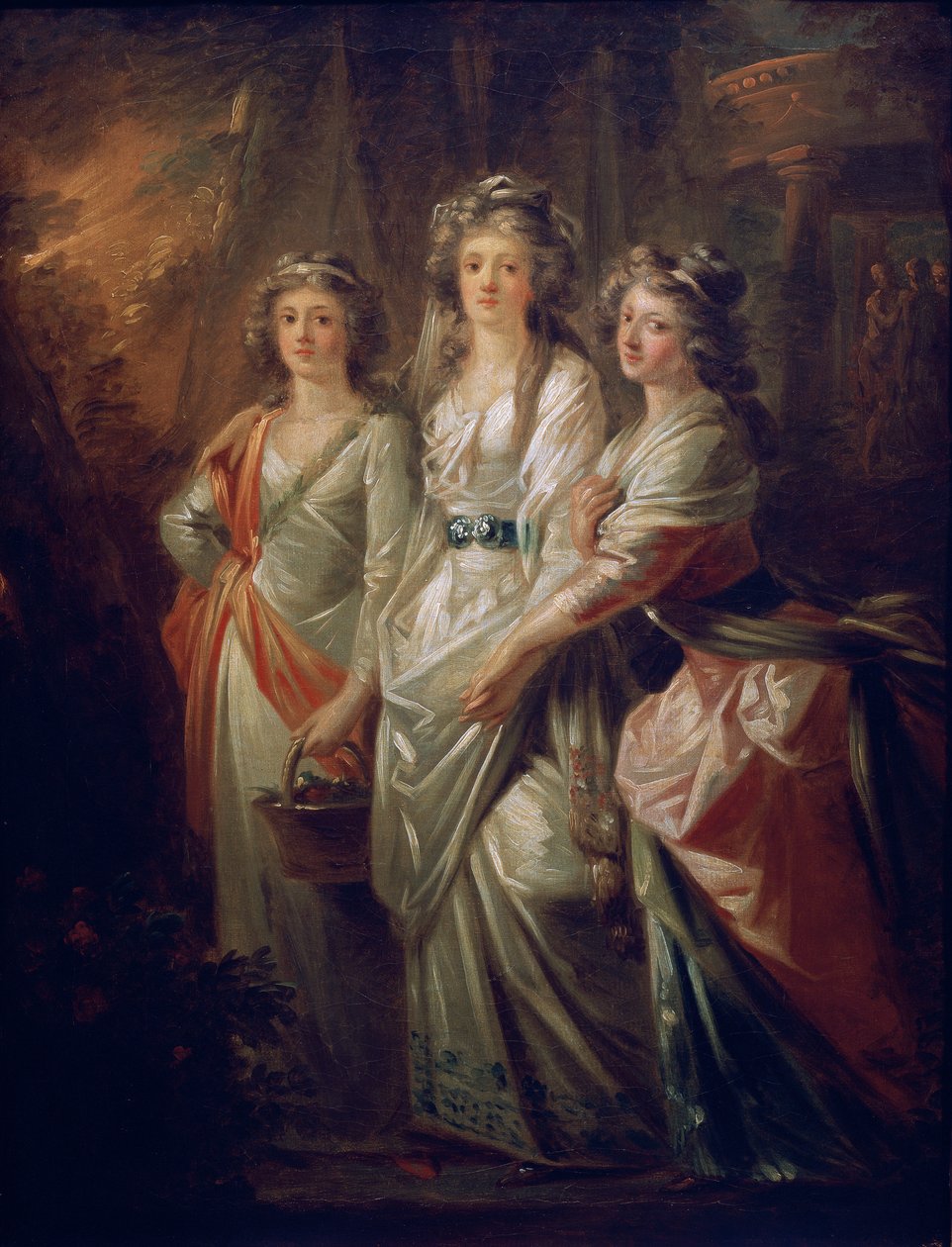 Die Gräfinnen Elisabeth, Christiane und Marie Karoline von Thun von Friedrich Heinrich Fuger
