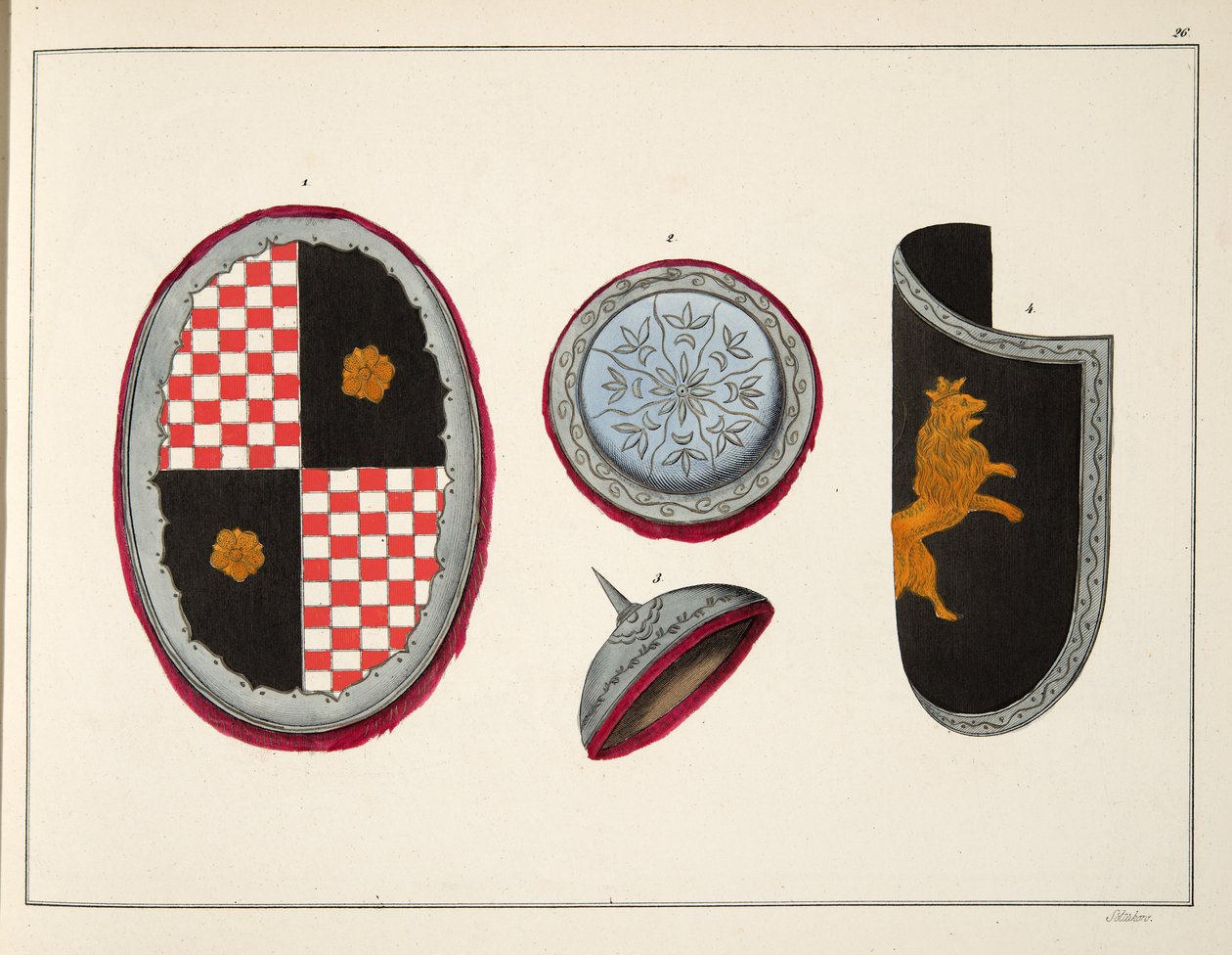 Schilde, Tafel aus 