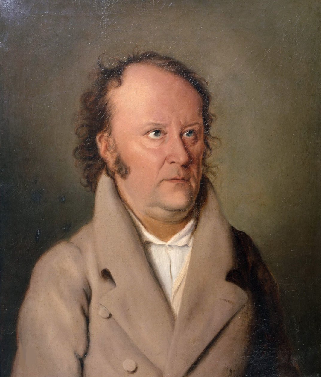 Porträt des Schriftstellers Jean Paul 1763-1825, 1810 von Friedrich Meier